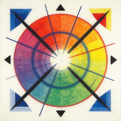 Kandinsky-Inspired Abstract Geometric Energy