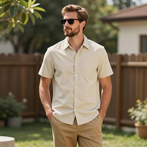 Summer Casual Style for Men Outdoors