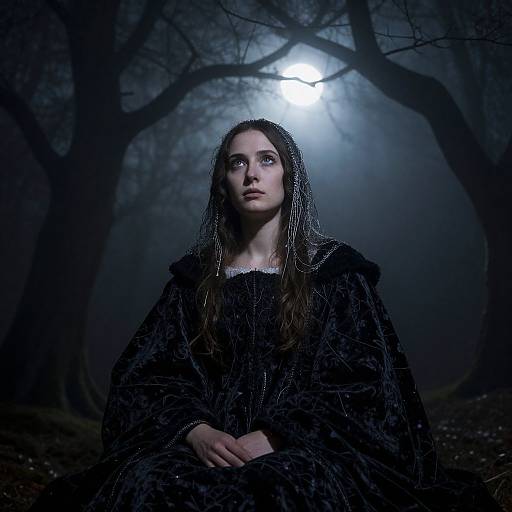 Renaissance Chiaroscuro Enigmatic Portrait