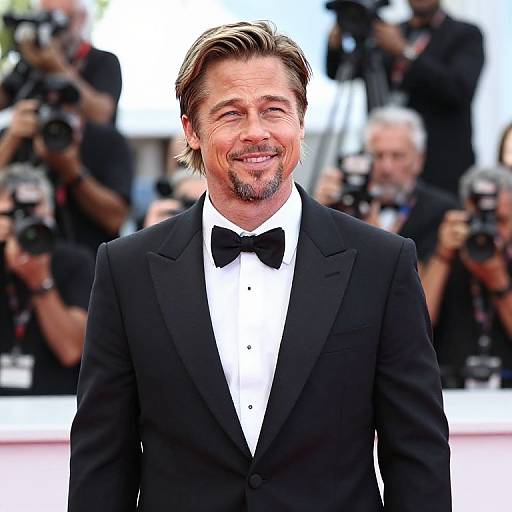 Brad Pitt Cannes Film Festival Portrait