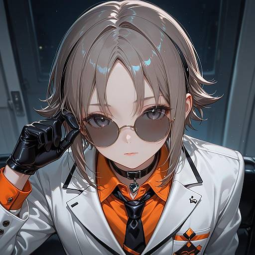 Illustration of Mysta rias, nijisanji in the style of Machi (7769)