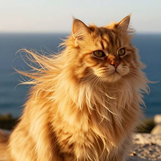 Sunlit Italian Long Hair Portrait