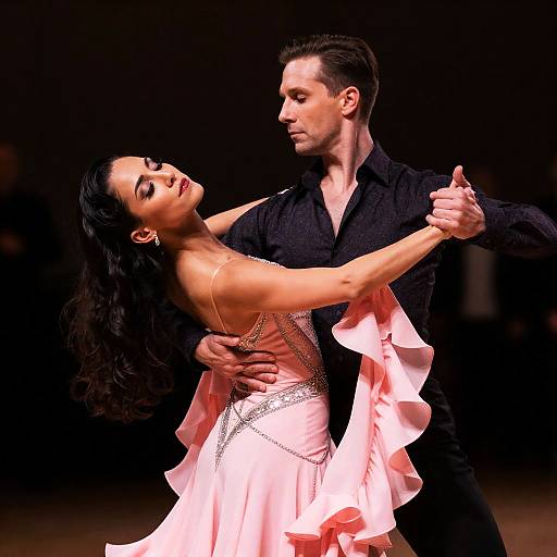 Elegant Ballroom Dance in Motion