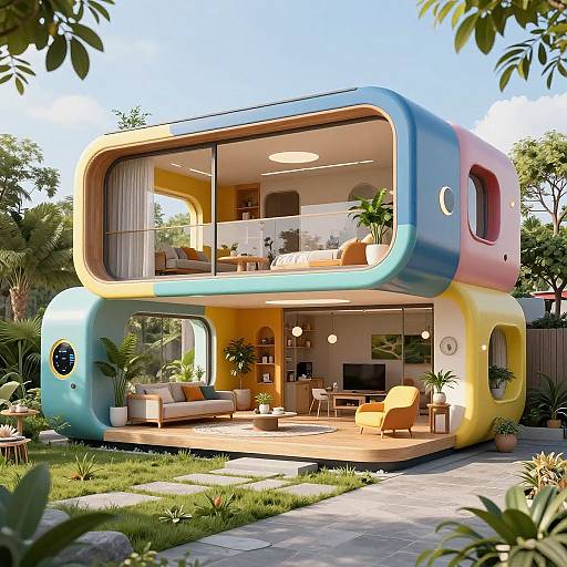 AI-Driven Modular Adaptive Home Design