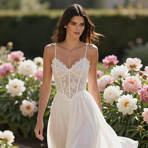 Elegant Summer Portrait of Kendall Jenner