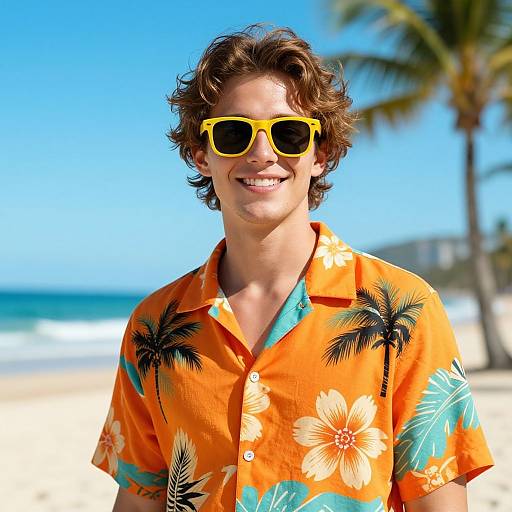 Retro Summer Vibes Portrait