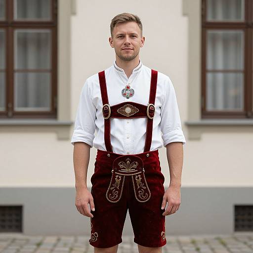 German Male in Traditional Costume