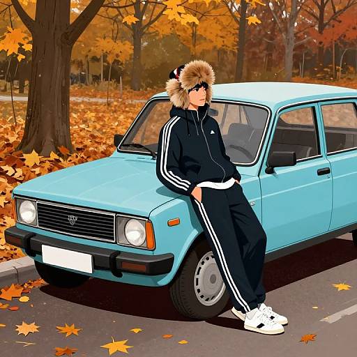 Gopnick Chilling by Lada Illustration