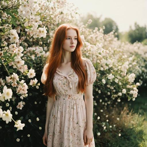 Serene Floral Elegance in Sunlight