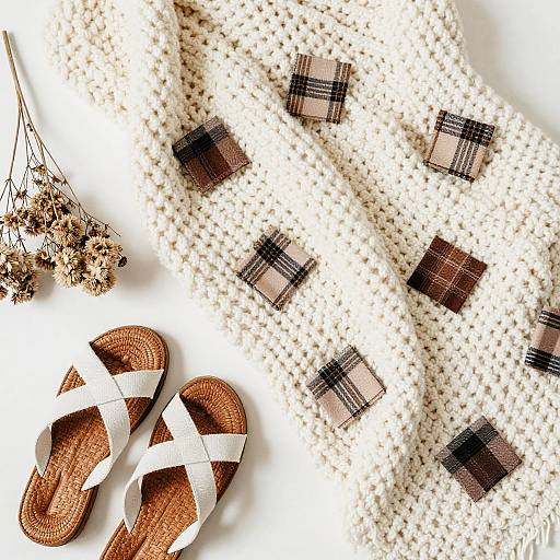 Cozy Rustic Top-Down Arrangement