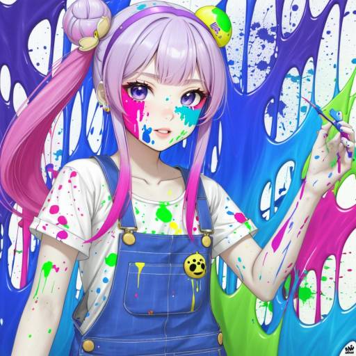 Illustration of Airani iofifteen (1st costume), hololive in the style of Vahn yourdoom