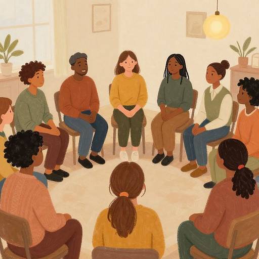 Empathic Circle Sharing Stories