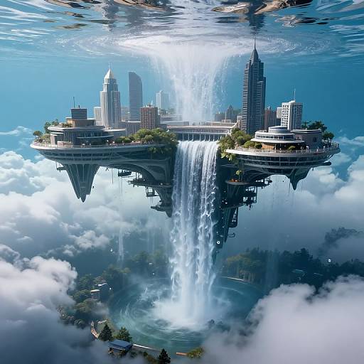 Underwater Architects' Floating Cloud Cities