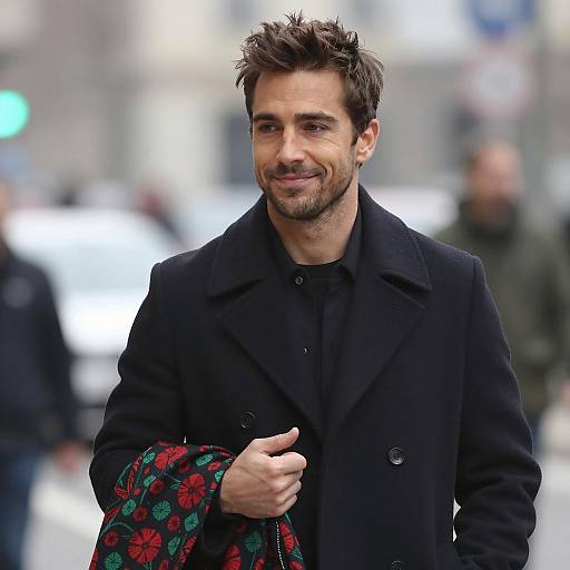 Charming Portrait of a Stylish Man