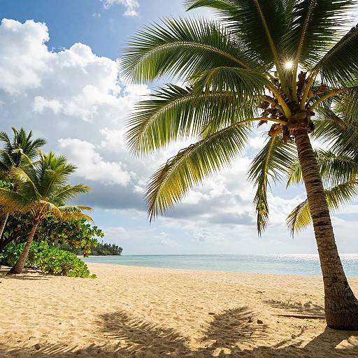 Radiant Tropical Beach Paradise