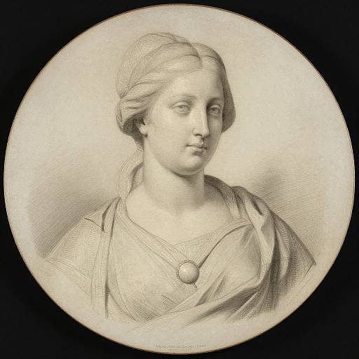 Bouguereau Roman Woman Study