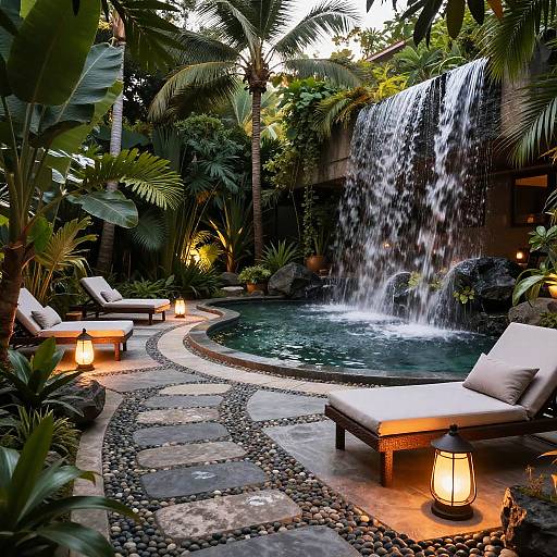 Tropical Outdoor Wellness Retreat
