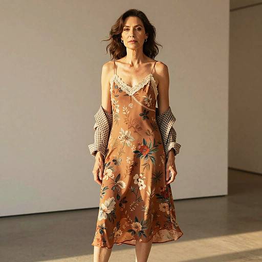 Sophisticated Boho Style Editorial Portrait