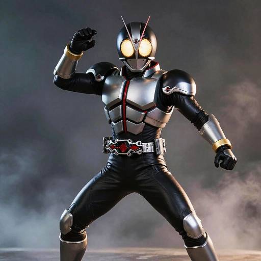Dynamic Kamen Rider Futuristic Pose