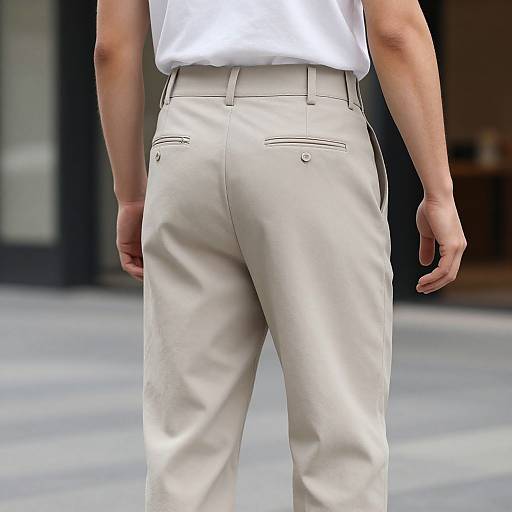Smart Casual Summer Trousers Look