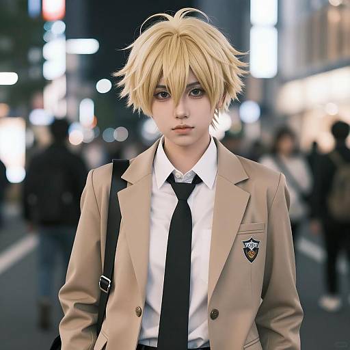 Tokyo Revengers Blonde Anime Girl Cosplay