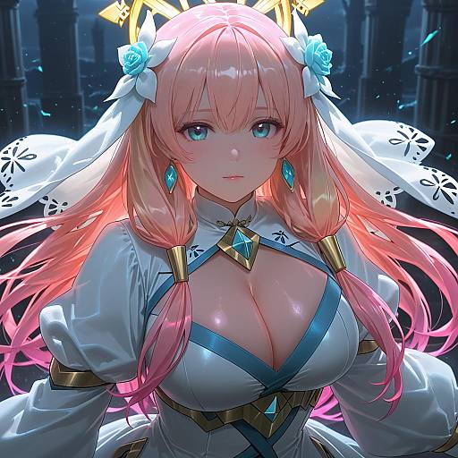 Illustration of Gunnthra (fire emblem), fire emblem in the style of Free style (yohan1754)