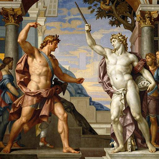 Epic Greco-Roman Whipping Scene