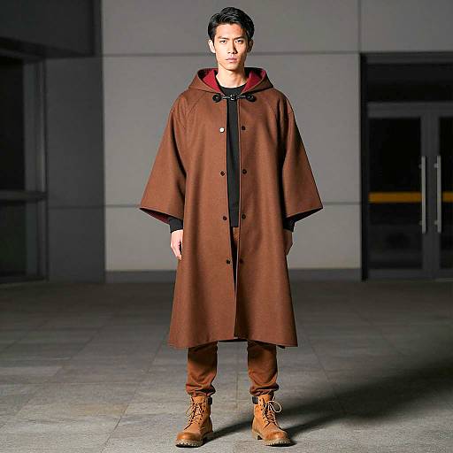 Stylish Male Model in Finesse Costume