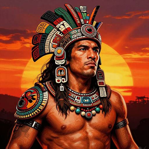 Nate Diaz Aztec MMA Tribute