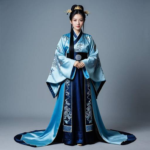 Elegant Master Qi Cosplay in Scholar Robe