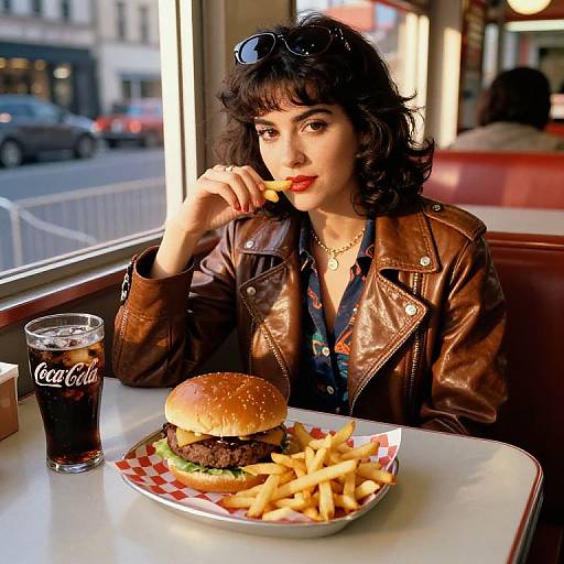 1980s NYC Diner Food Vibes