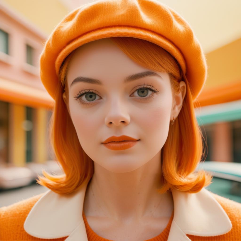 Stunning Portrait of Emma Stone in La La Land