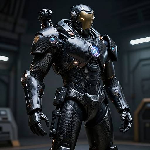 Futuristic Spartan IV Combat Armor