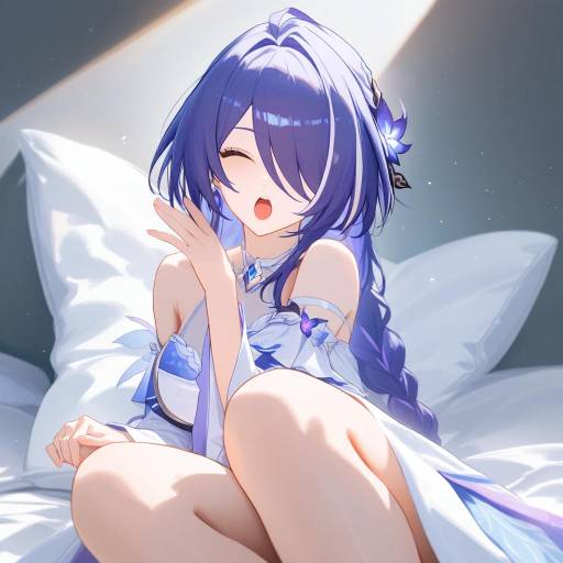 Enchanting Cowboy Shot of Sleepy Beauty
