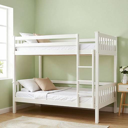 Cozy Bunk Bed Bedroom Scene