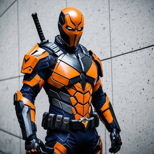 Intricate Deathstroke Cosplay Costume Design