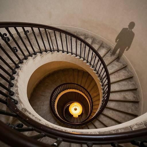 Spiral Staircase of Shadow Swaps