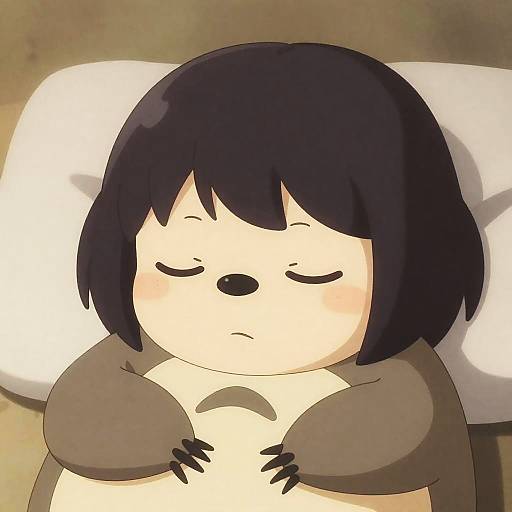 Cozy Sleepy Tanuki Boy