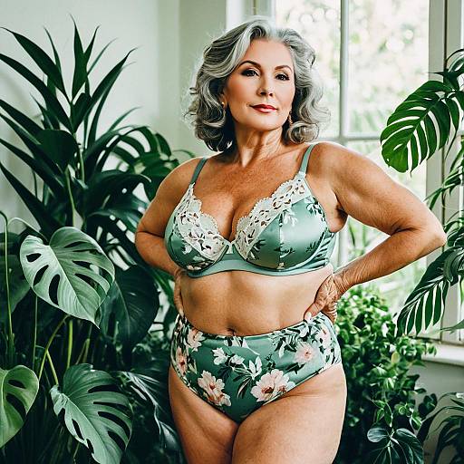 Serene Impressionist Garden with Elegance