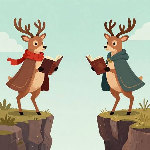 Deer Scholars Bridging Worlds