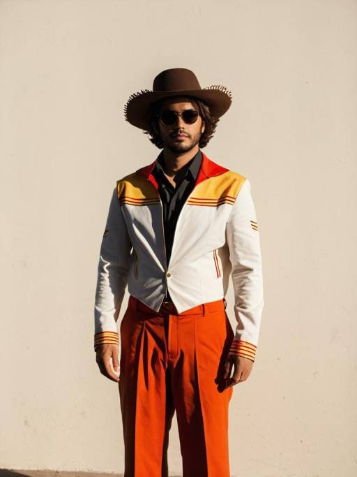 Man in Sundowner Costume