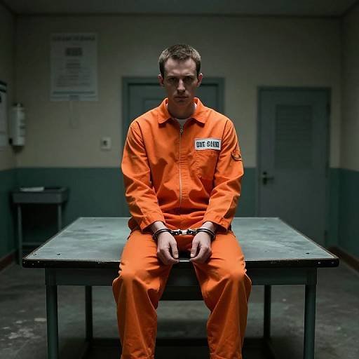 Sinister Prison Interrogation Scene