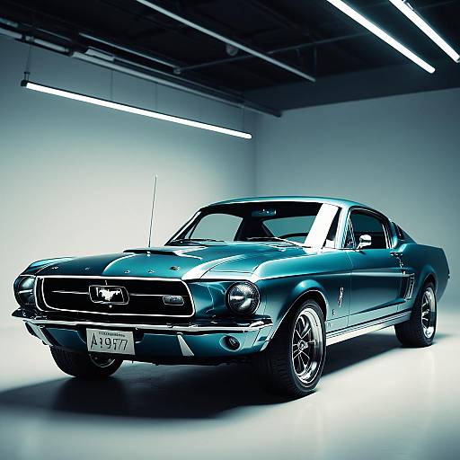 Futuristic 1967 Mustang by Russian Designer