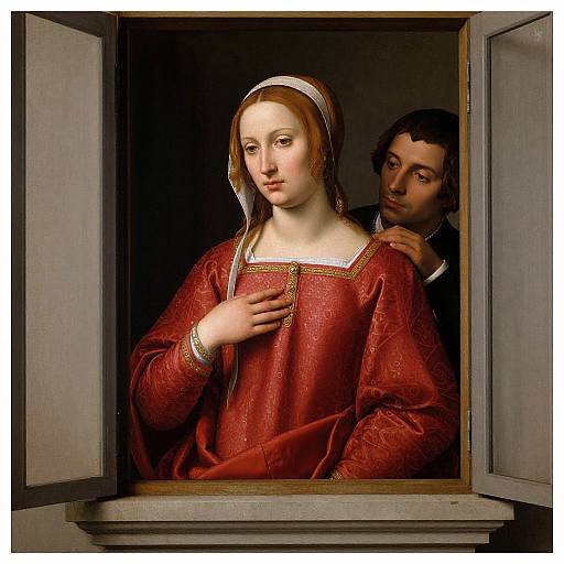 Renaissance Portrait by Fra Filippo Lippi