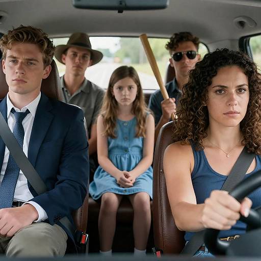 Tense Group Dynamic in a Van