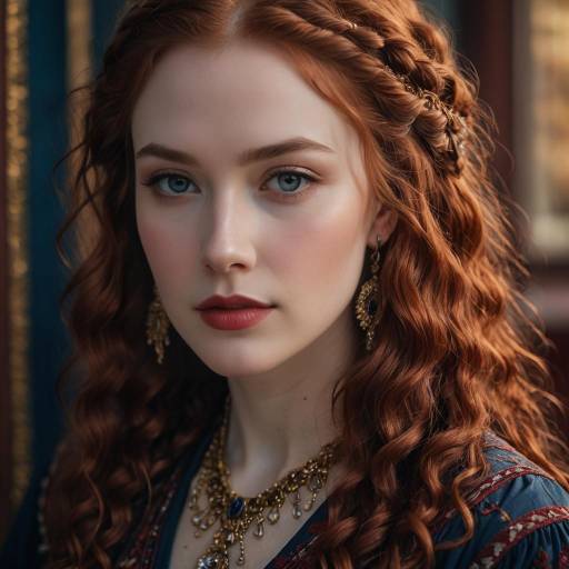 Cinematic Portrait of a Young Woman