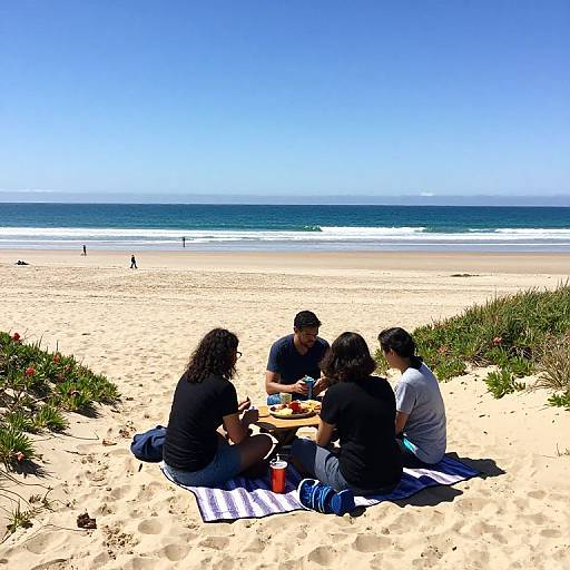 Serene Picnic at Indian Beach