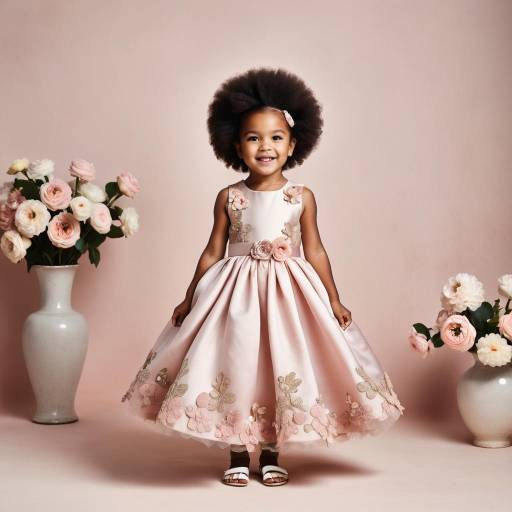 Whimsical High Fashion Toddler Portrait