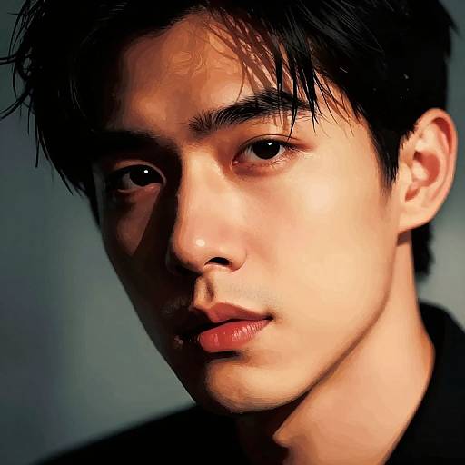 Photo to Dynamic Comic Illustration