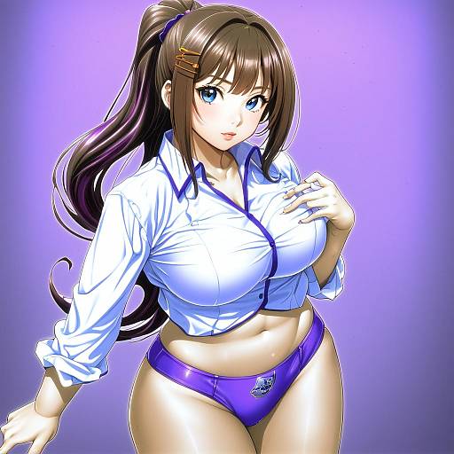 Illustration of Araki nonoka (karaage bou), original in the style of Kyougoku touya